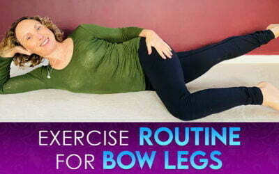 Exercise routine for bow legs