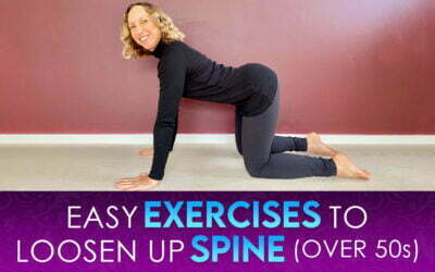 Easy Exercises to loosen up spine ( over 50s)